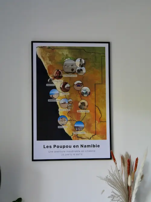 Affiche Namibie