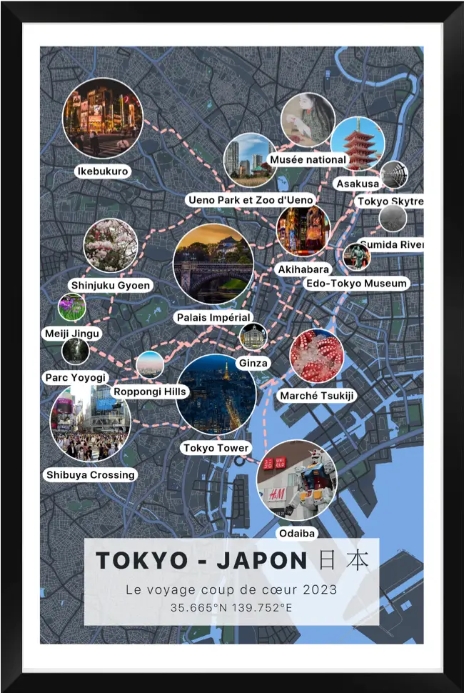 Poster Tokyo Japon